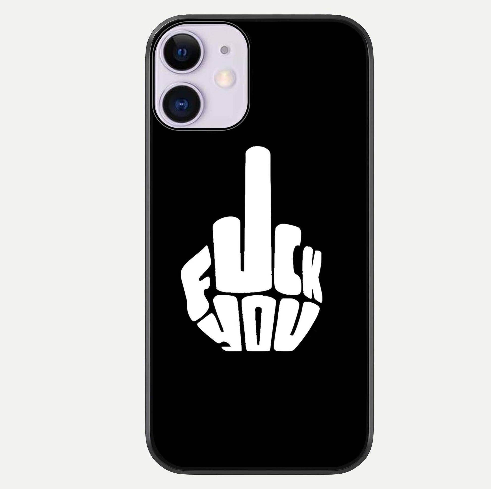 Rebel Mode On Glass Case For iPhone 11 by Custom World