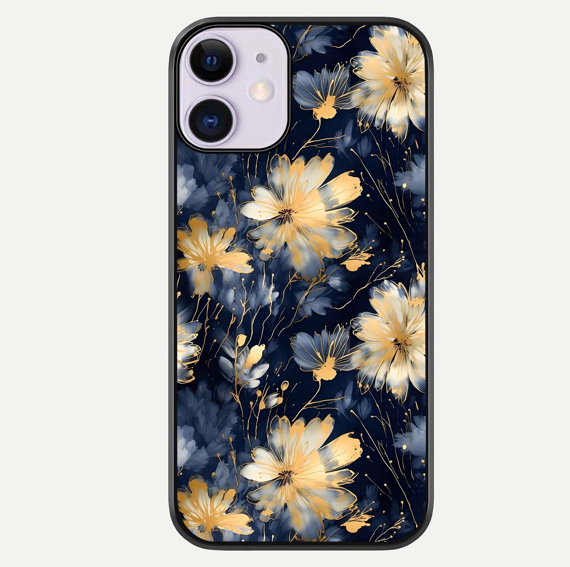 Royal Petal Dream Glass Case For iPhone 11 by Custom World