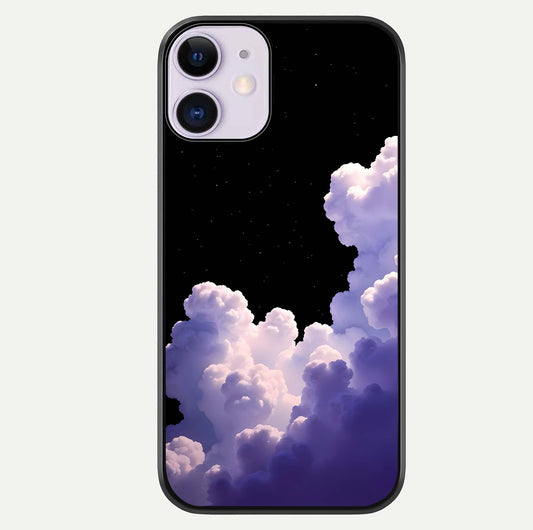 Starlit Night Whispers Glass Case For iPhone 11 by Custom World
