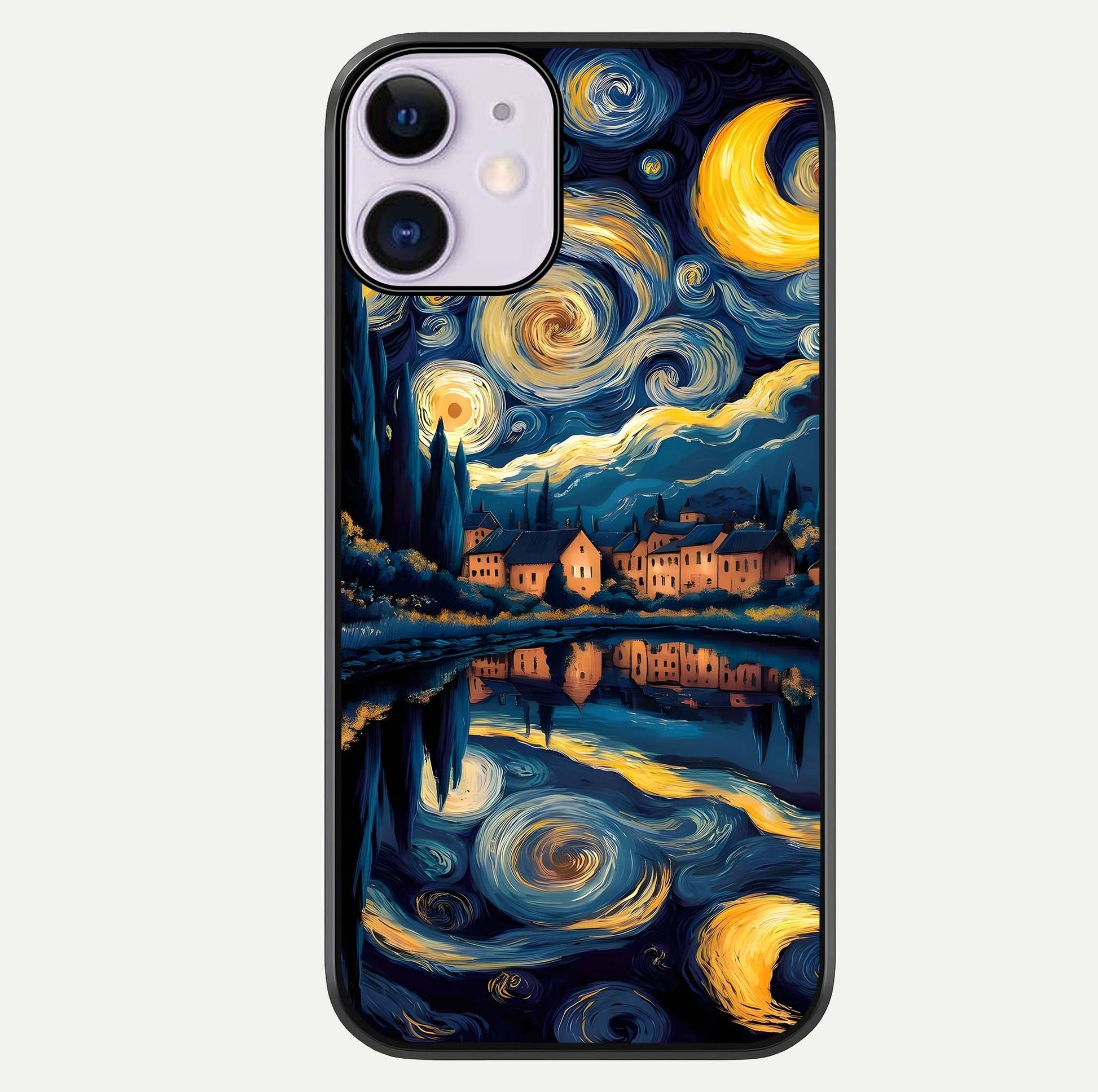 Starry Sky Serenity Glass Case For iPhone 11 by Custom World