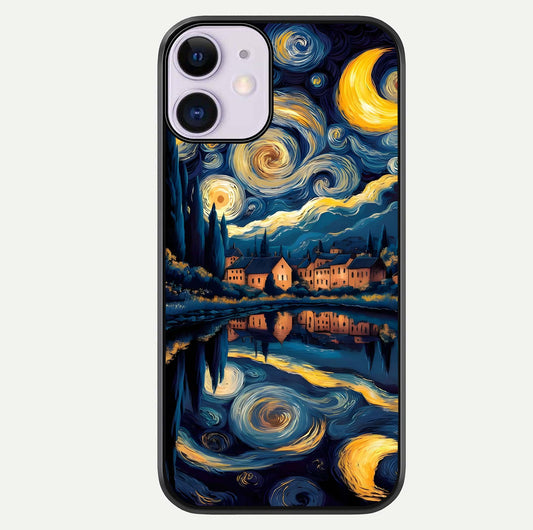 Starry Sky Serenity Glass Case For iPhone 11 by Custom World