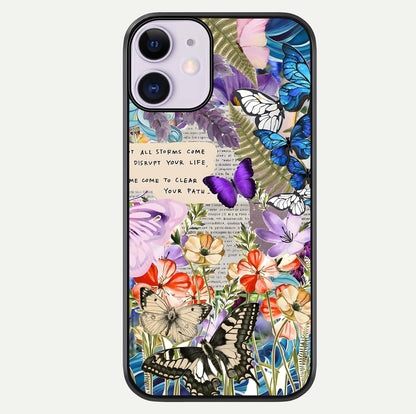 Storm Path Bloom Glass Case For iPhone 11 by Custom World