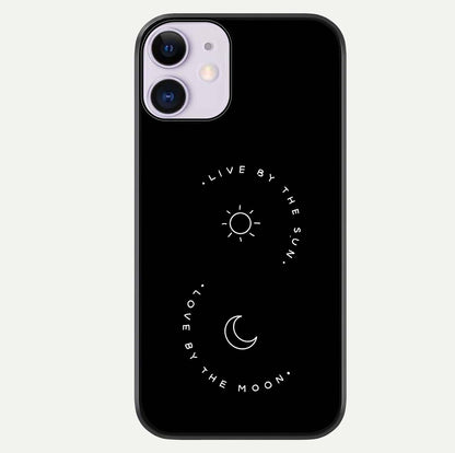 Sun Moon Balance Glass Case For iPhone 11 by Custom World