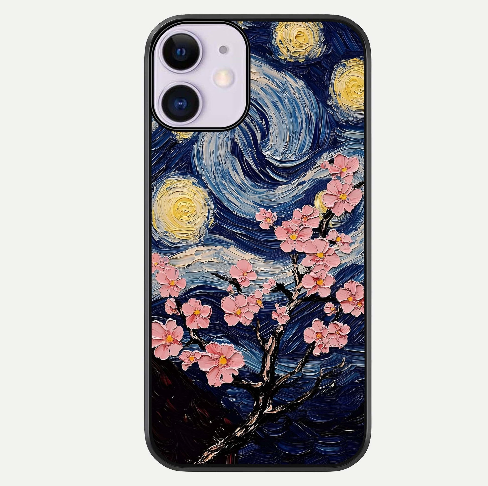 Van Gogh Scenery Glass Case For iPhone 11 by Custom World
