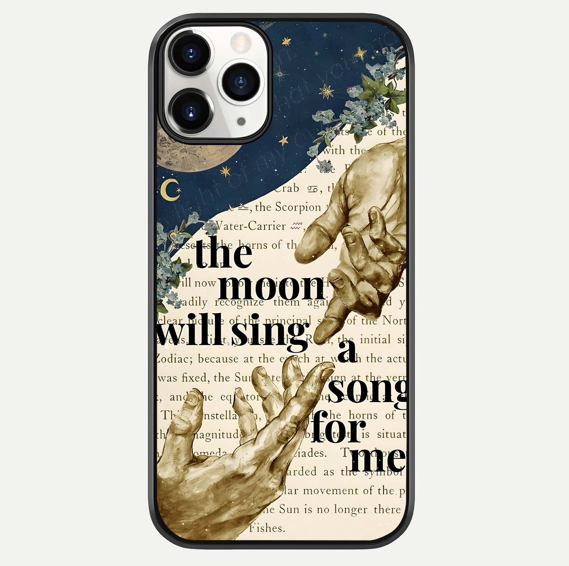 Aesthetic Divine Glass Case For iPhone 16 Pro by Custom World