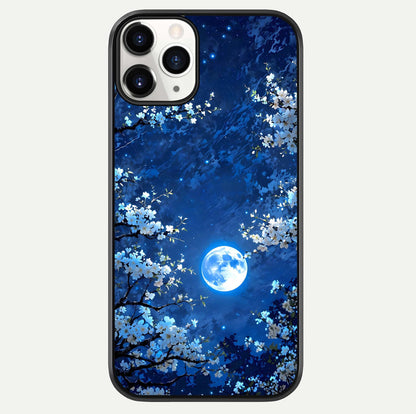 Blossom Moonlight Sky Glass Case For iPhone 11 Pro by Custom World