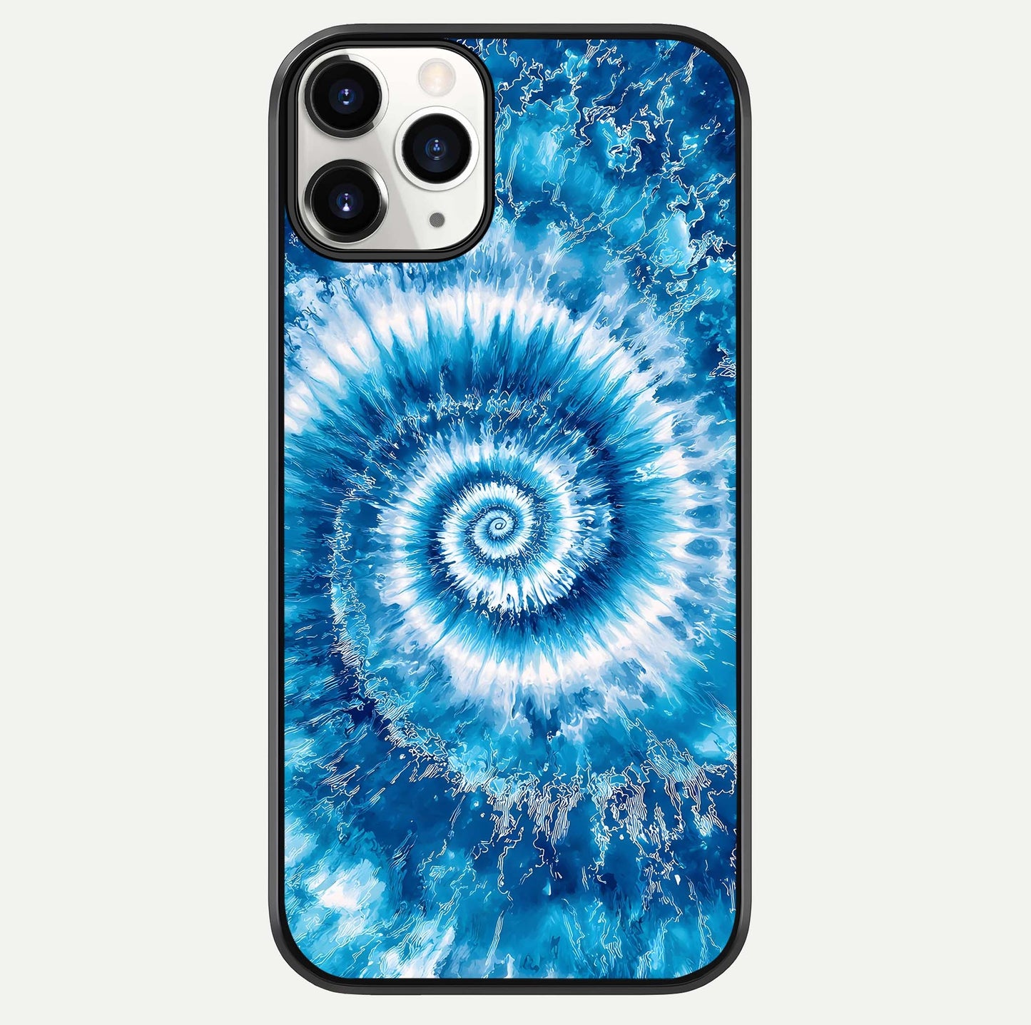 Blue Galaxy Wave Glass Case For iPhone 11 Pro by Custom World
