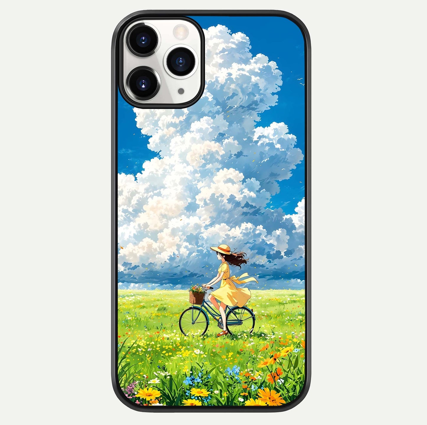 Breezy Meadow Ride Glass Case For iPhone 11 Pro by Custom World