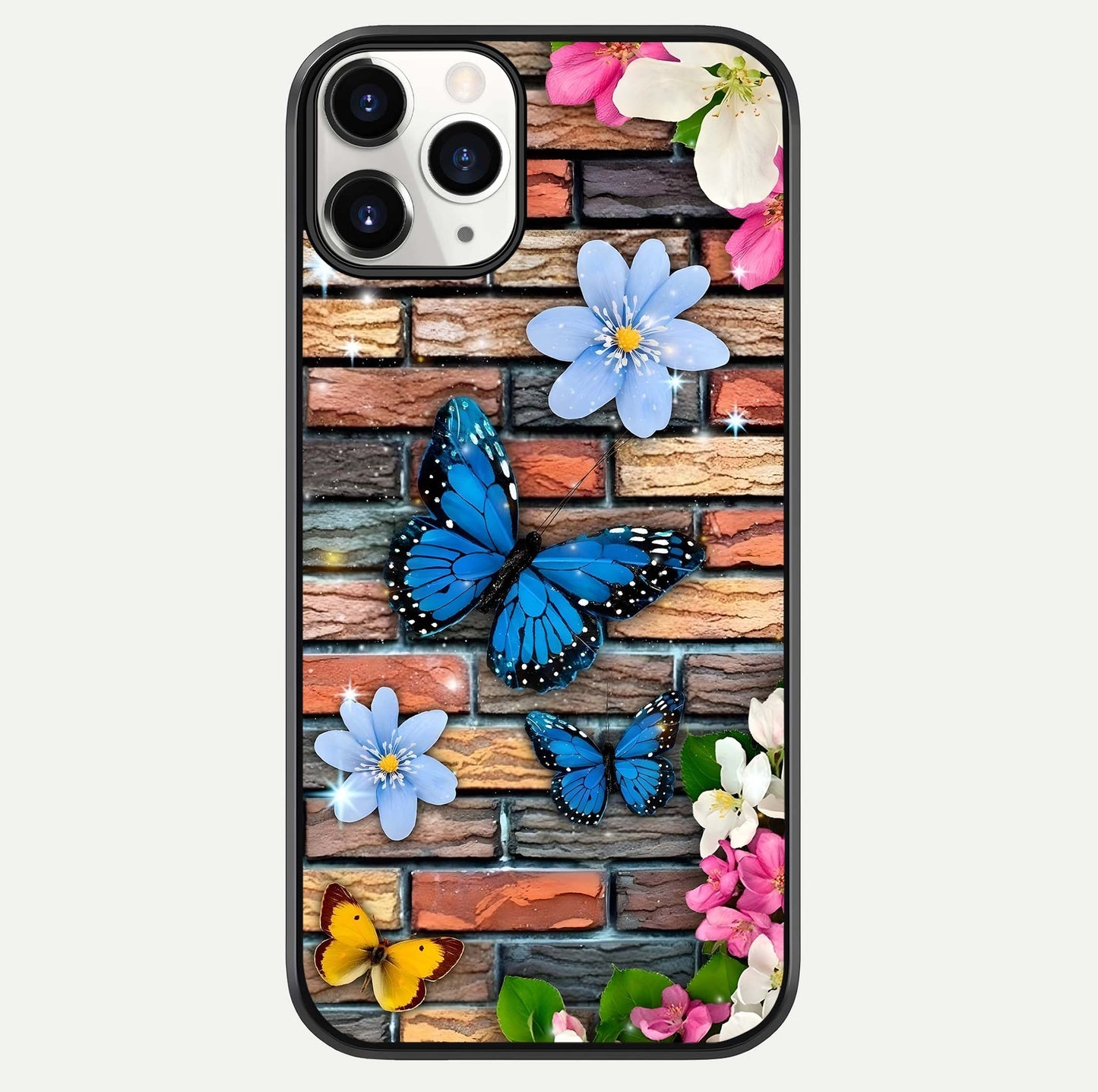 Brick Bloom Flight Glass Case For iPhone 11 Pro by Custom World