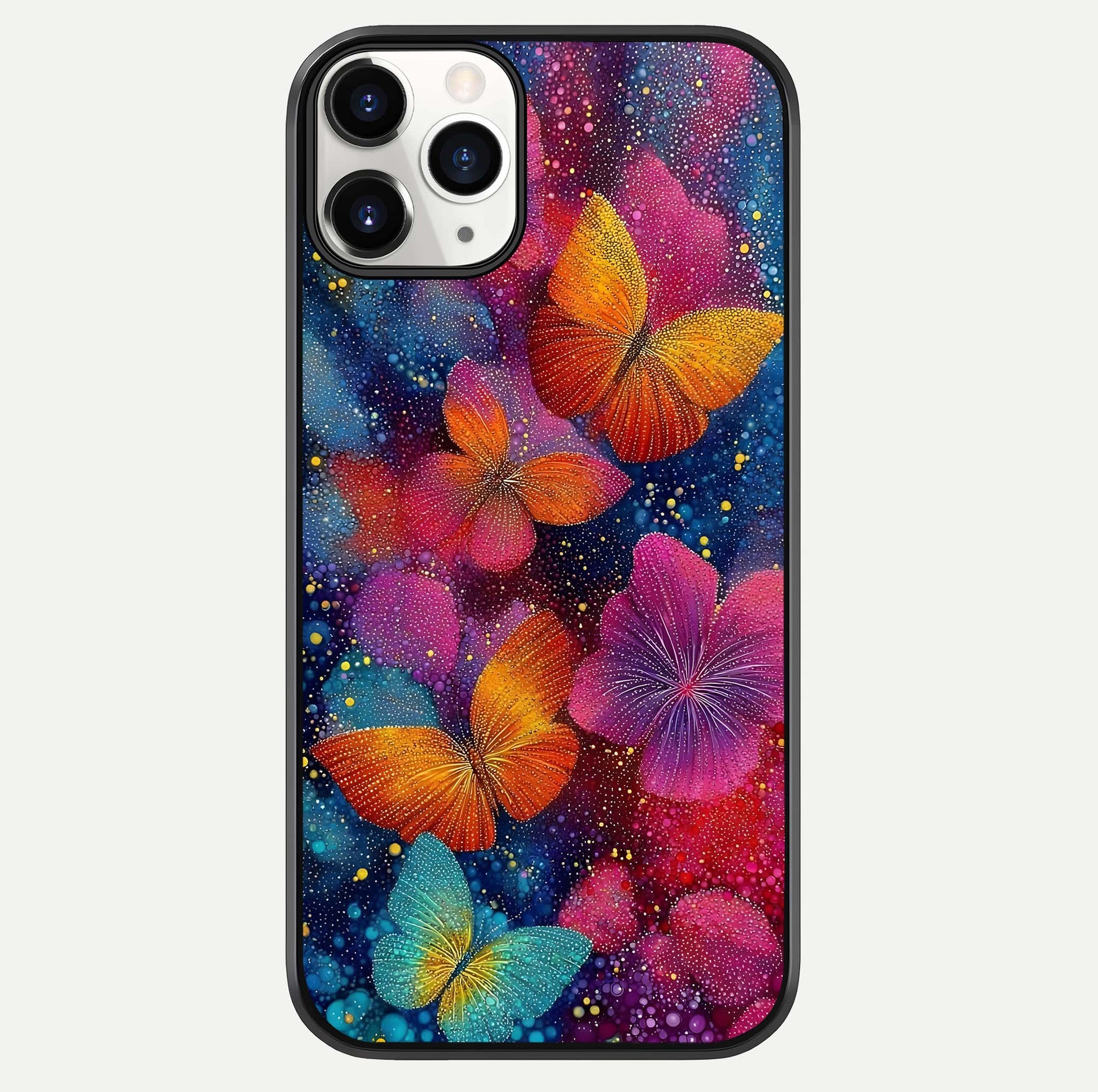 Butterfly Dream Mist Glass Case For iPhone 11 Pro by Custom World