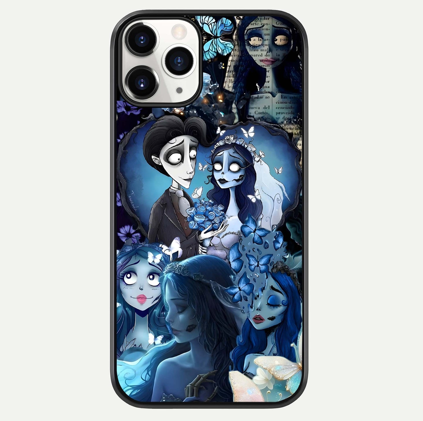 Butterfly Ghost Soul Glass Case For iPhone 11 Pro by Custom World