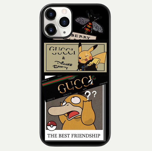 Cartoon Brand Play Mashup Glass Case For iPhone 11 Pro by Custom World