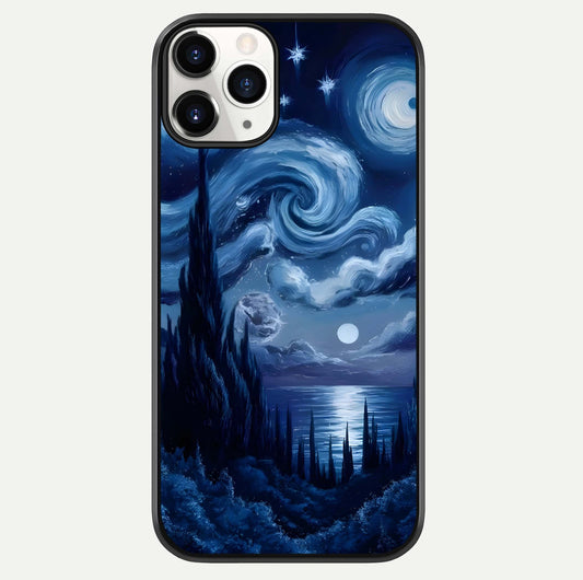 Celestial Dream Van Gogh Glass Case For iPhone 11 Pro by Custom World