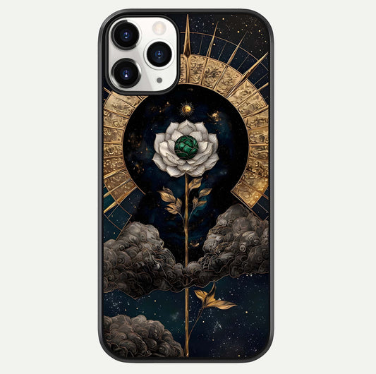 Celestial Lotus Morang Glass Case For iPhone 11 Pro by Custom World