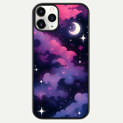 Celestial Moon Magic Glass Case For iPhone 11 Pro by Custom World