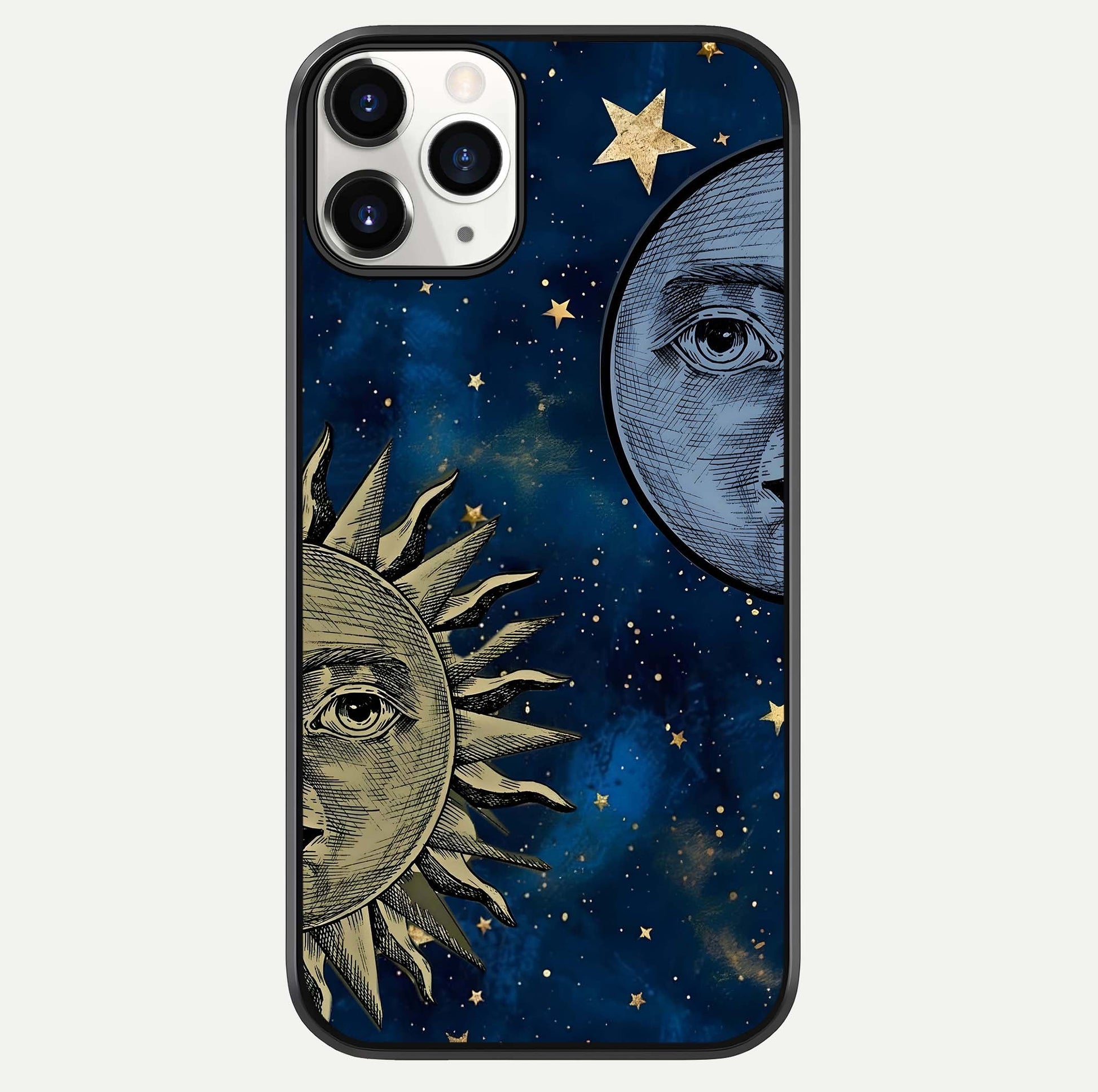 Celestial Moon With Sun Glass Case For iPhone 11 Pro by Custom World