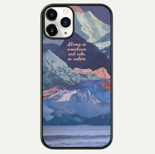 Celestial Mountain Calm Glass Case For iPhone 11 Pro by Custom World