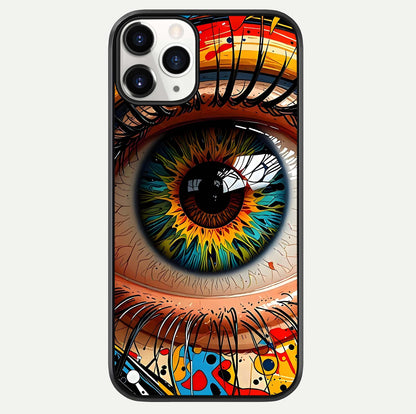 Colorful Eye Glass Case For iPhone 11 Pro by Custom World