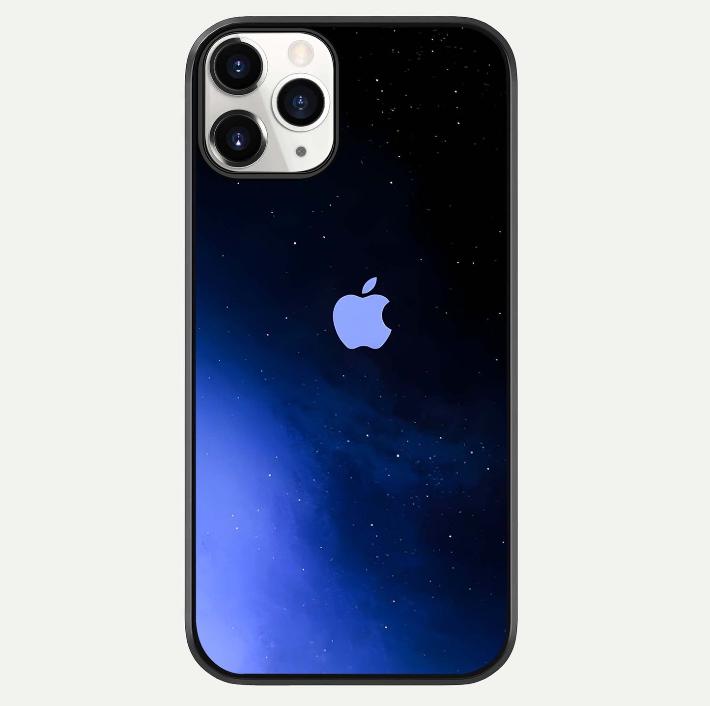 Cosmic Blue Apple Glass Case For iPhone 11 Pro by Custom World