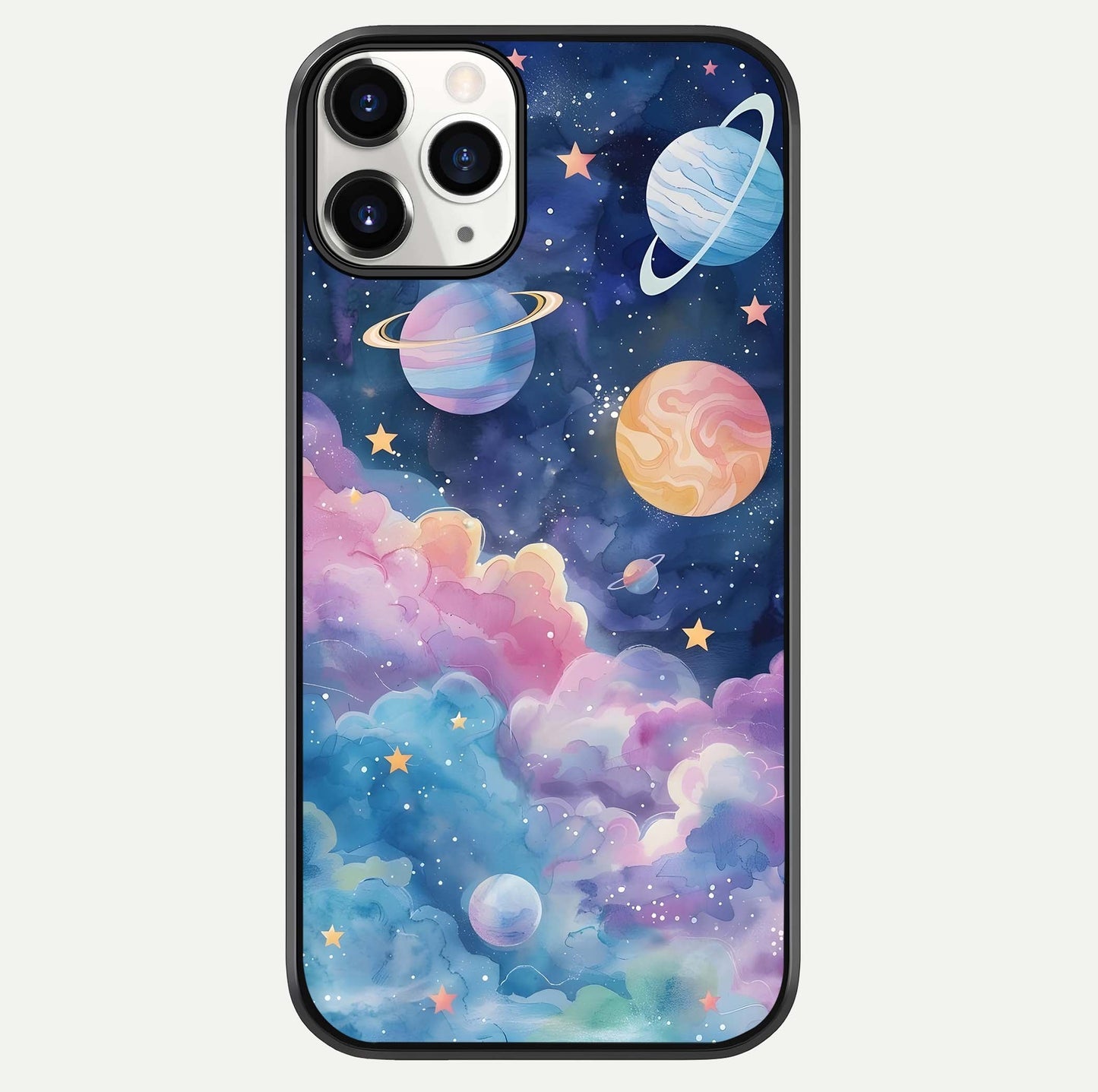 Cosmic Planet Dreams Glass Case For iPhone 11 Pro by Custom World