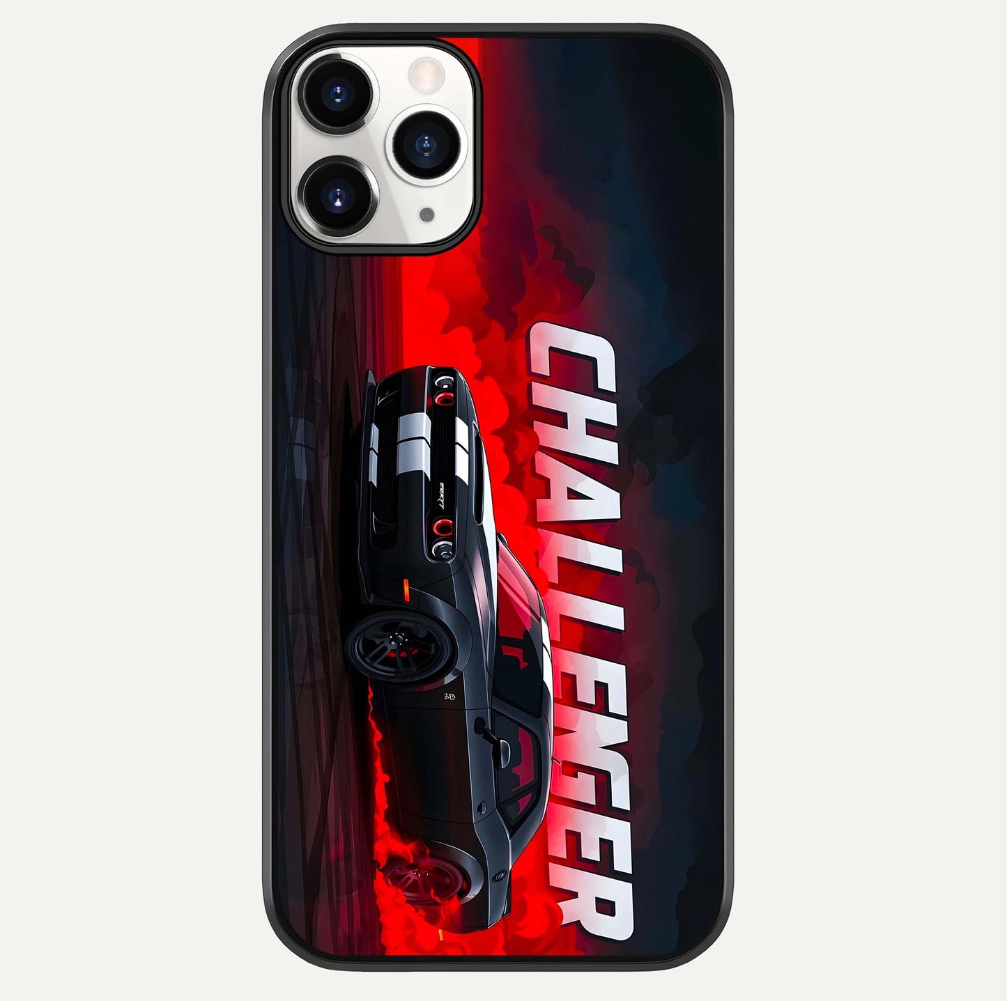 Crimson Challenger Fury Glass Case For iPhone 11 Pro by Custom World
