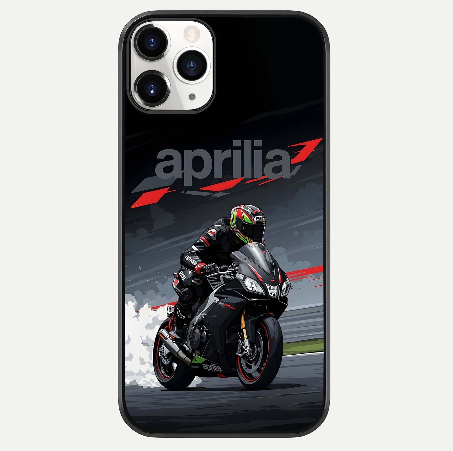 Dark Aprilla Glass Case For iPhone 11 Pro by Custom World