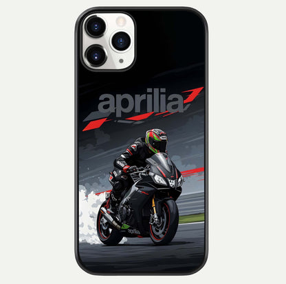 Dark Aprilla Glass Case For iPhone 11 Pro by Custom World