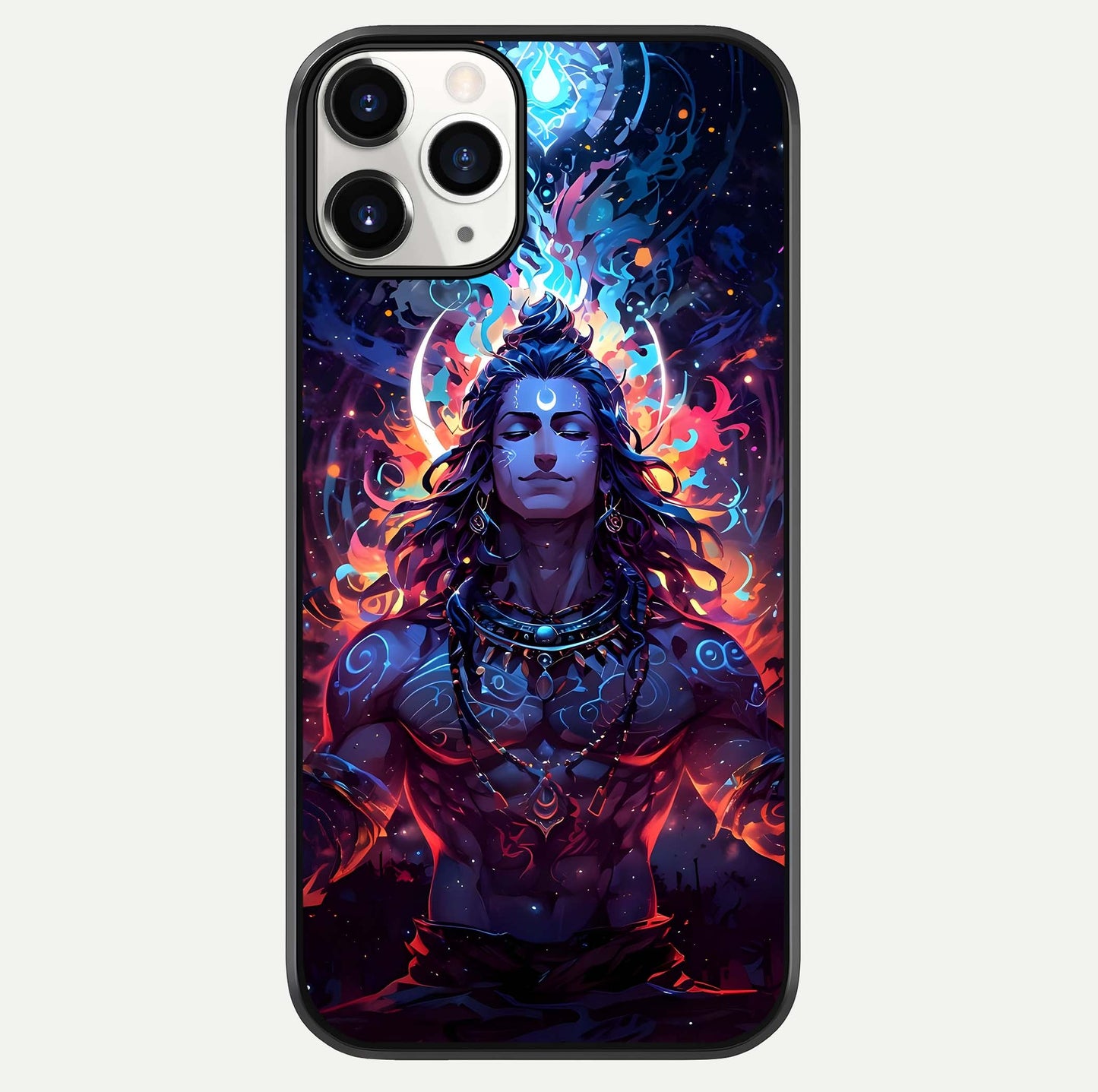 Divine Fire Shiv Glass Case For iPhone 11 Pro by Custom World