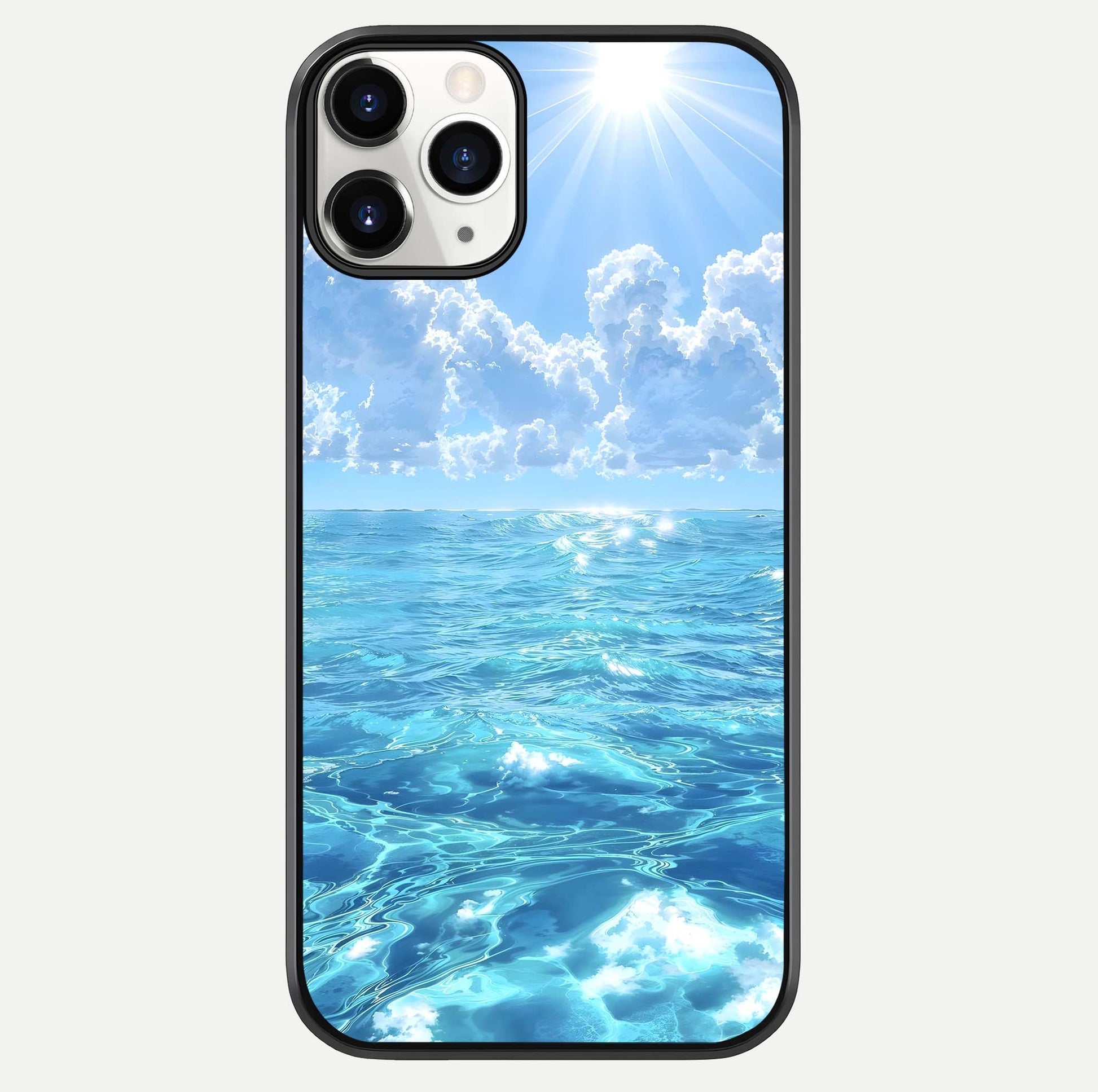 Endless Ocean Horizon Glass Case For iPhone 11 Pro by Custom World