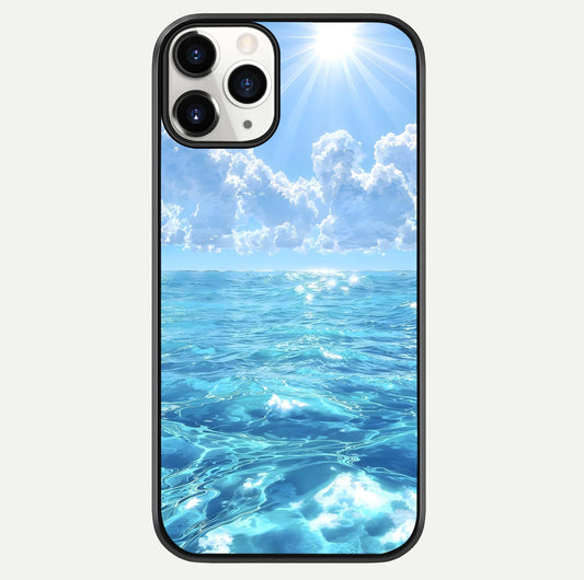Endless Ocean Horizon Glass Case For iPhone 11 Pro by Custom World