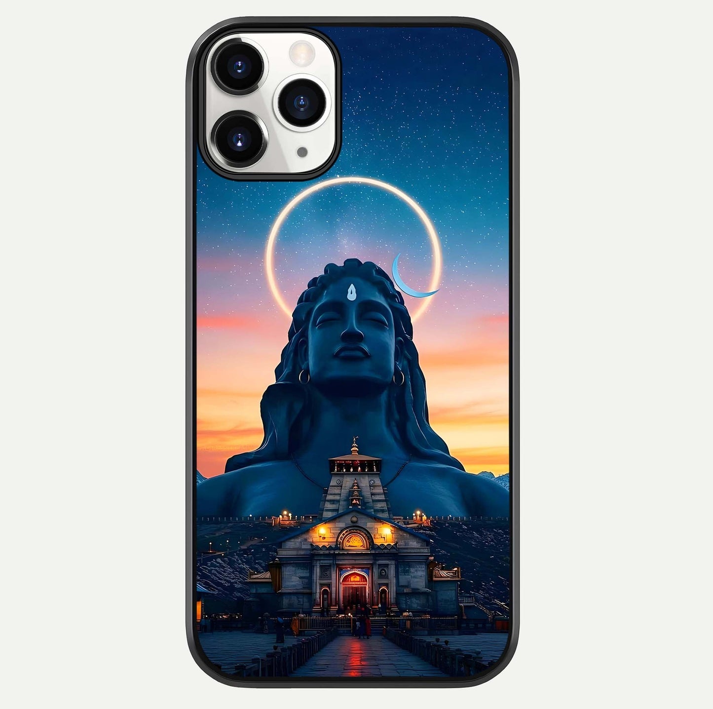 Eternal Shiva Aura Glass Case For iPhone 11 Pro by Custom World