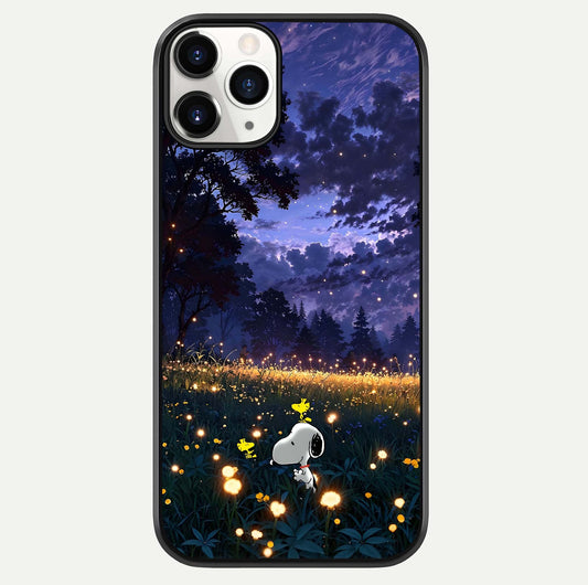 Firefly Meadow Magic Glass Case For iPhone 11 Pro by Custom World
