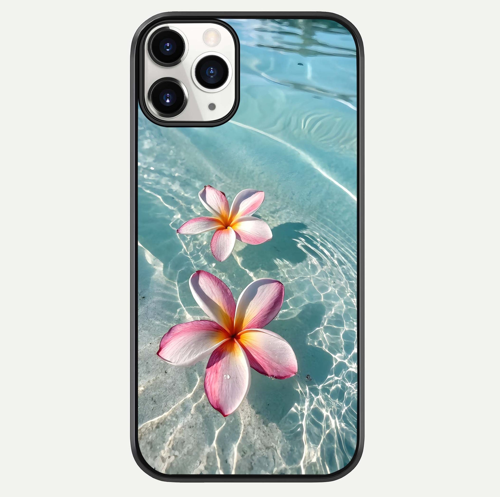 Floating Bloom Bliss Glass Case For iPhone 11 Pro by Custom World