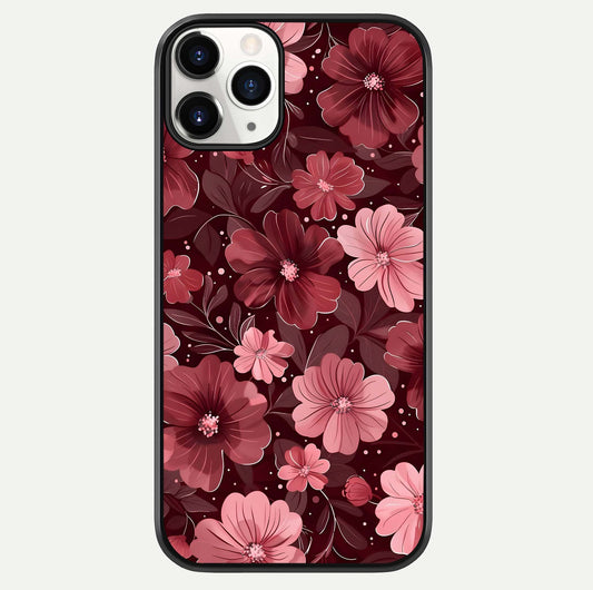 Flower Blush Bloom Glass Case For iPhone 11 Pro by Custom World