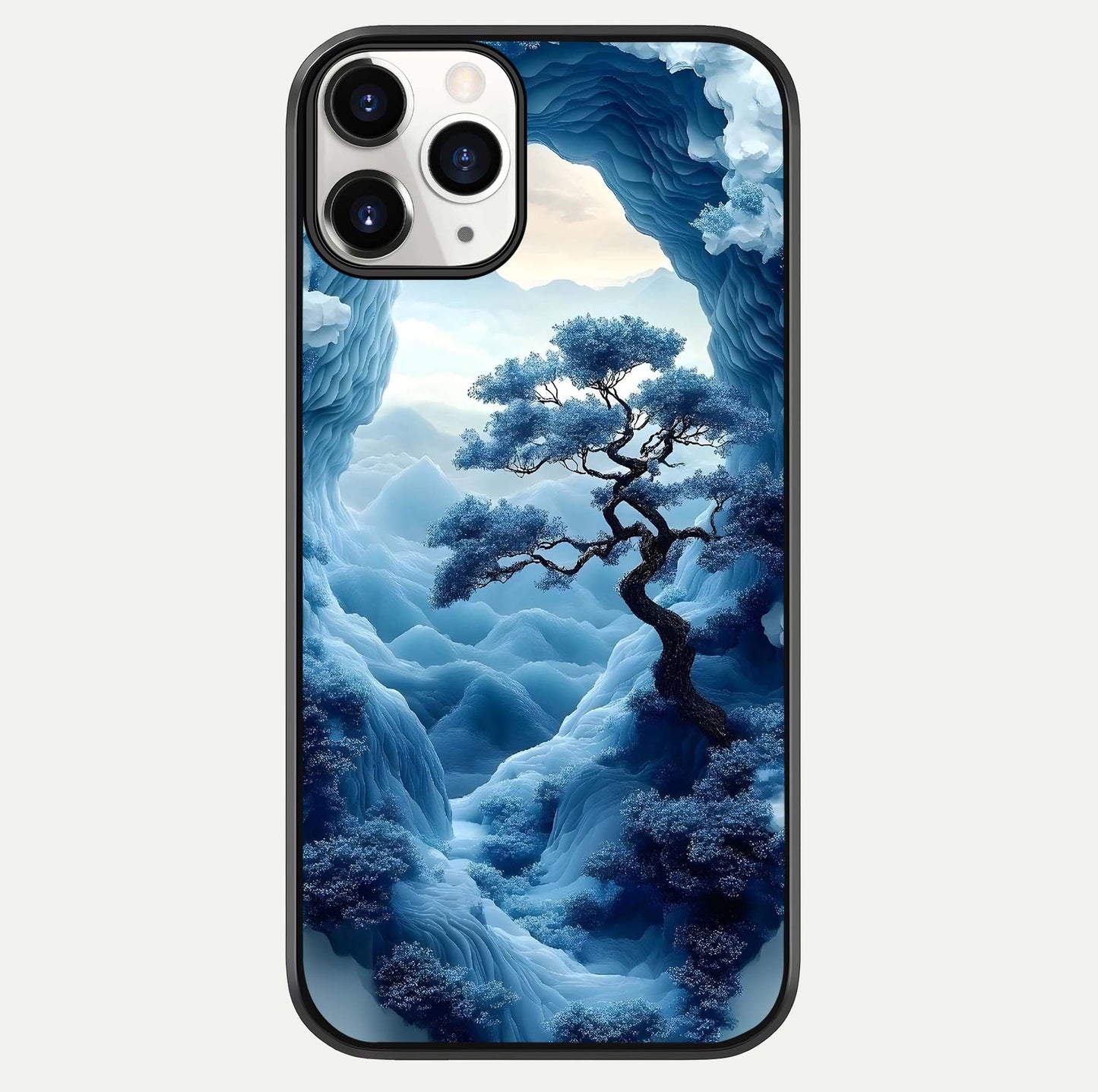 Frozen Serenity Gate Glass Case For iPhone 11 Pro by Custom World