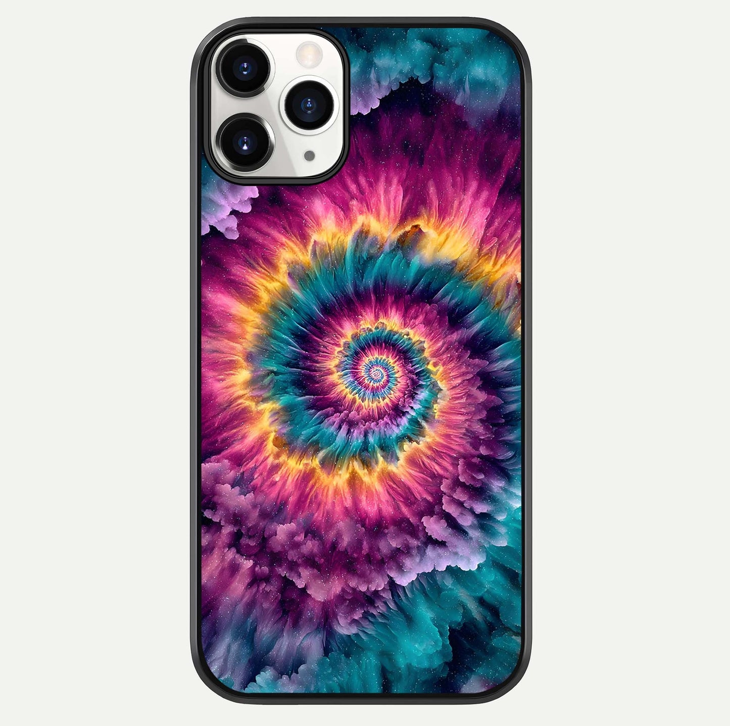Galactic Spiral Burst Glass Case For iPhone 11 Pro by Custom World