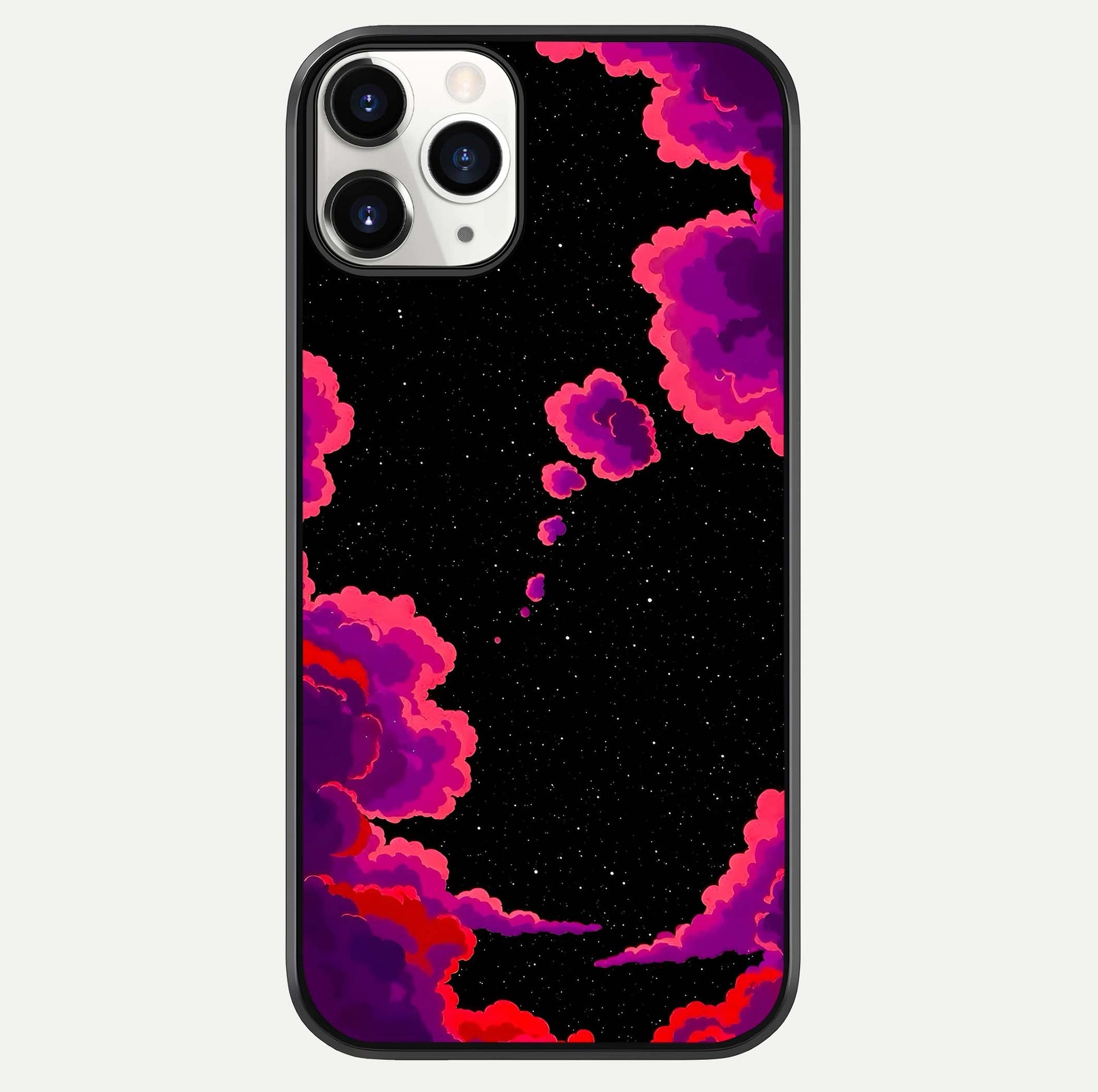 Galaxy Dream Frame Glass Case For iPhone 11 Pro by Custom World