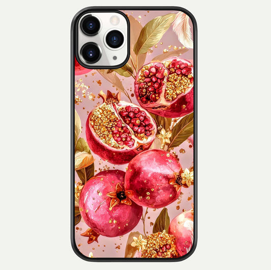 Golden Bloom Glow Glass Case For iPhone 11 Pro by Custom World