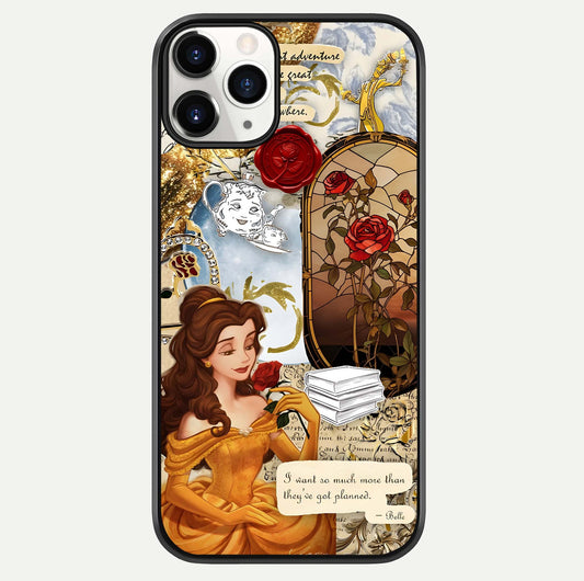 Golden Dream Belle Glass Case For iPhone 11 Pro by Custom World