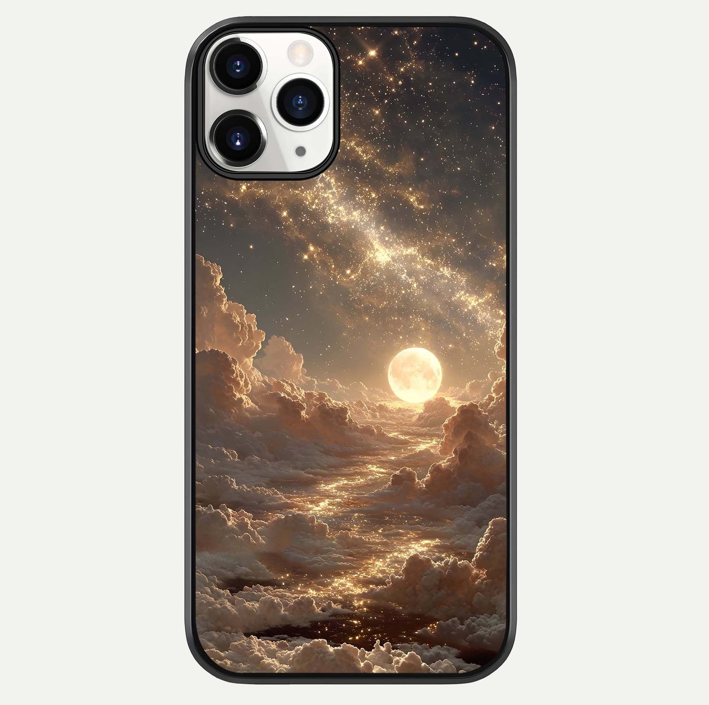 Golden Sky Dream Glass Case For iPhone 11 Pro by Custom World