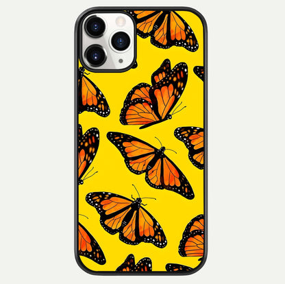Golden Wing Flight Glass Case For iPhone 11 Pro by Custom World