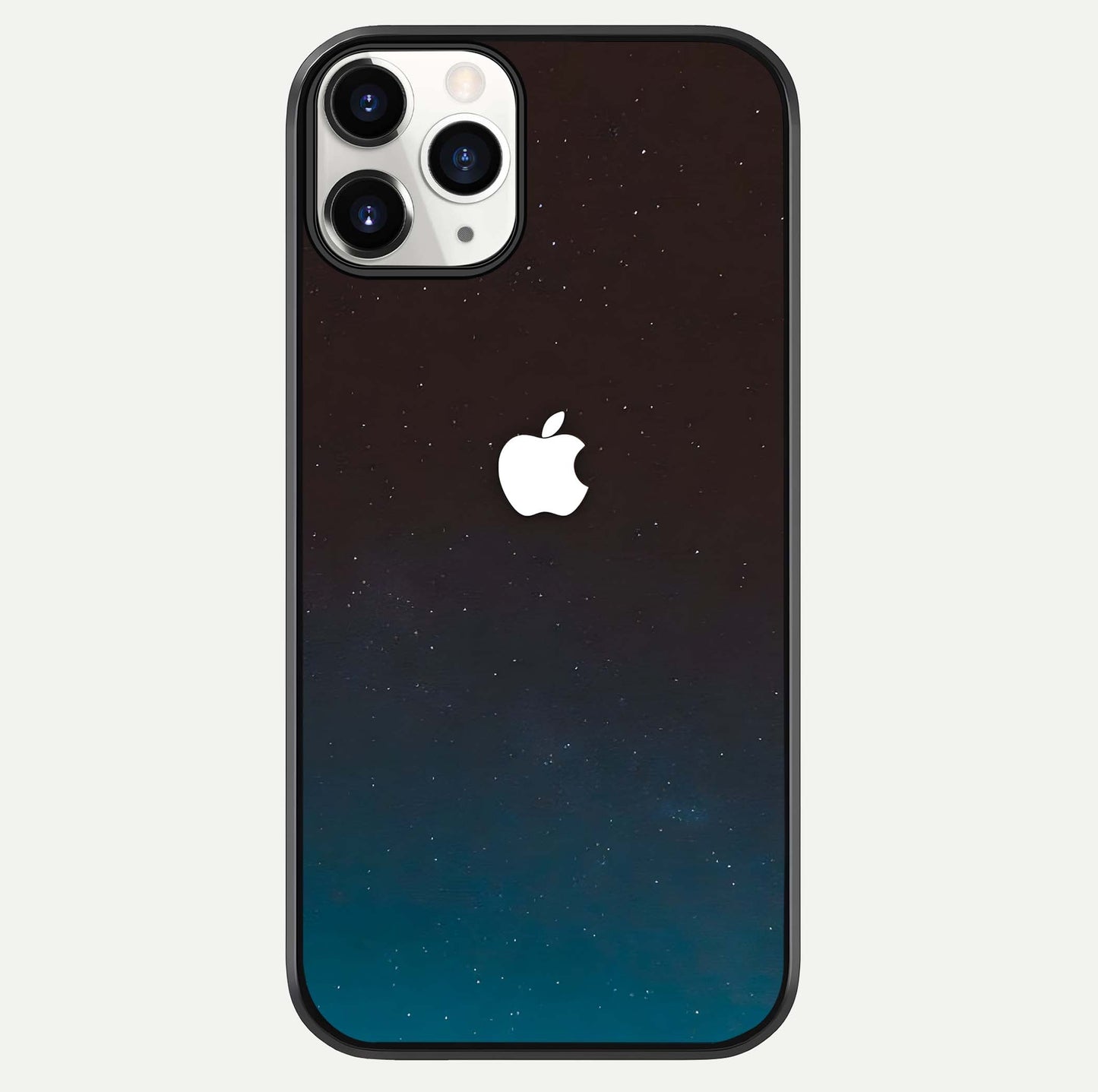 Green Emerald Apple Logo Glass Case For iPhone 11 Pro by Custom World