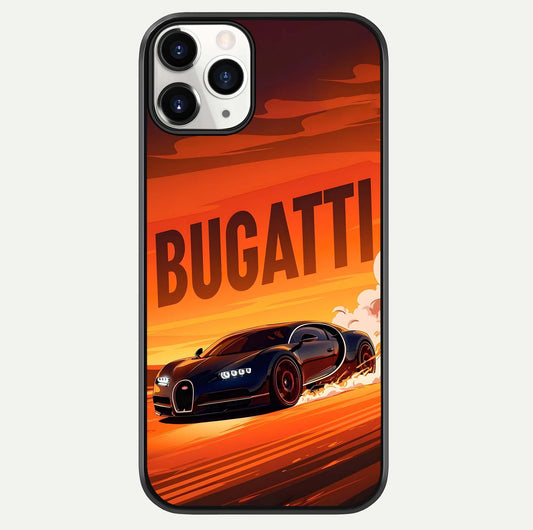 Inferno Bugatti Storm Glass Case For iPhone 11 Pro by Custom World