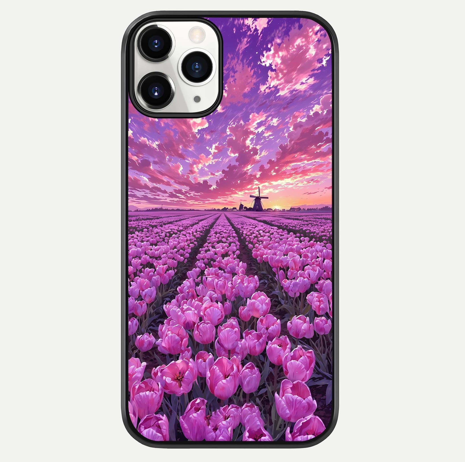 Lavender Dream Skies Glass Case For iPhone 11 Pro by Custom World