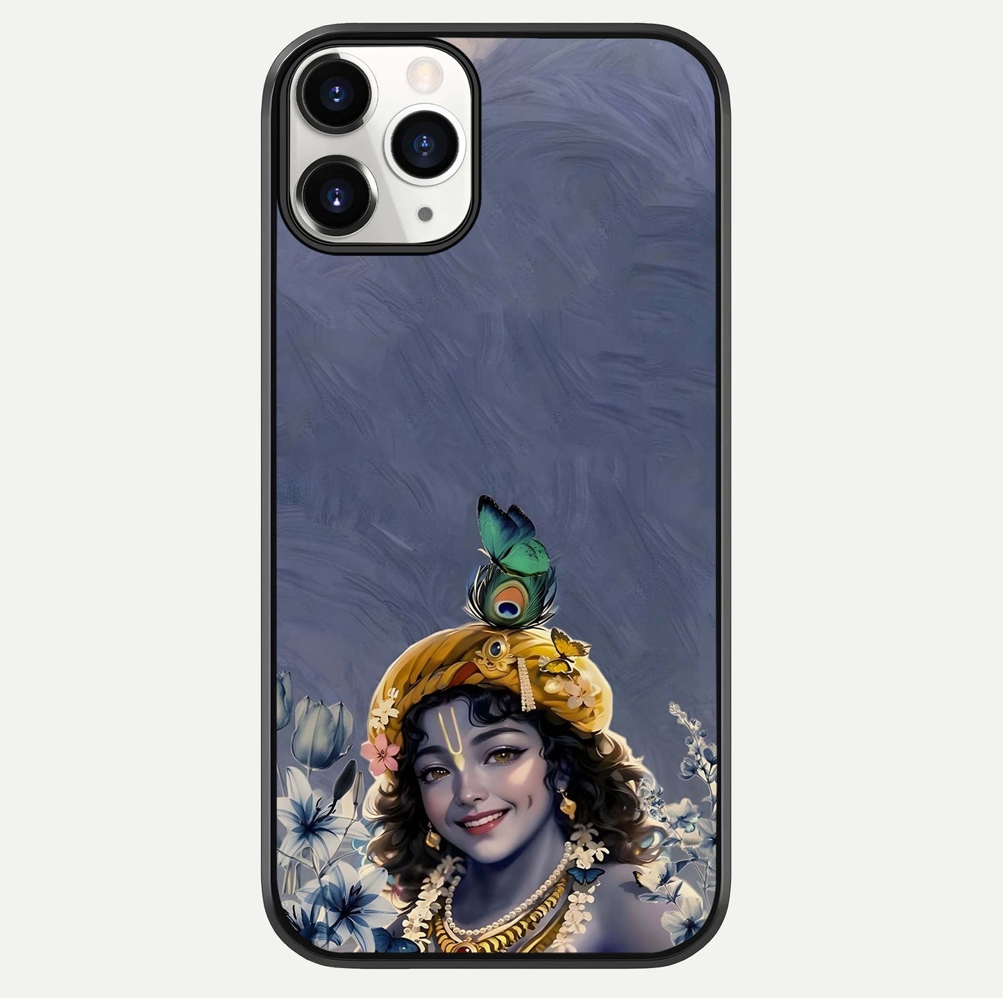Lord Krishna Glass Case For iPhone 11 Pro by Custom World