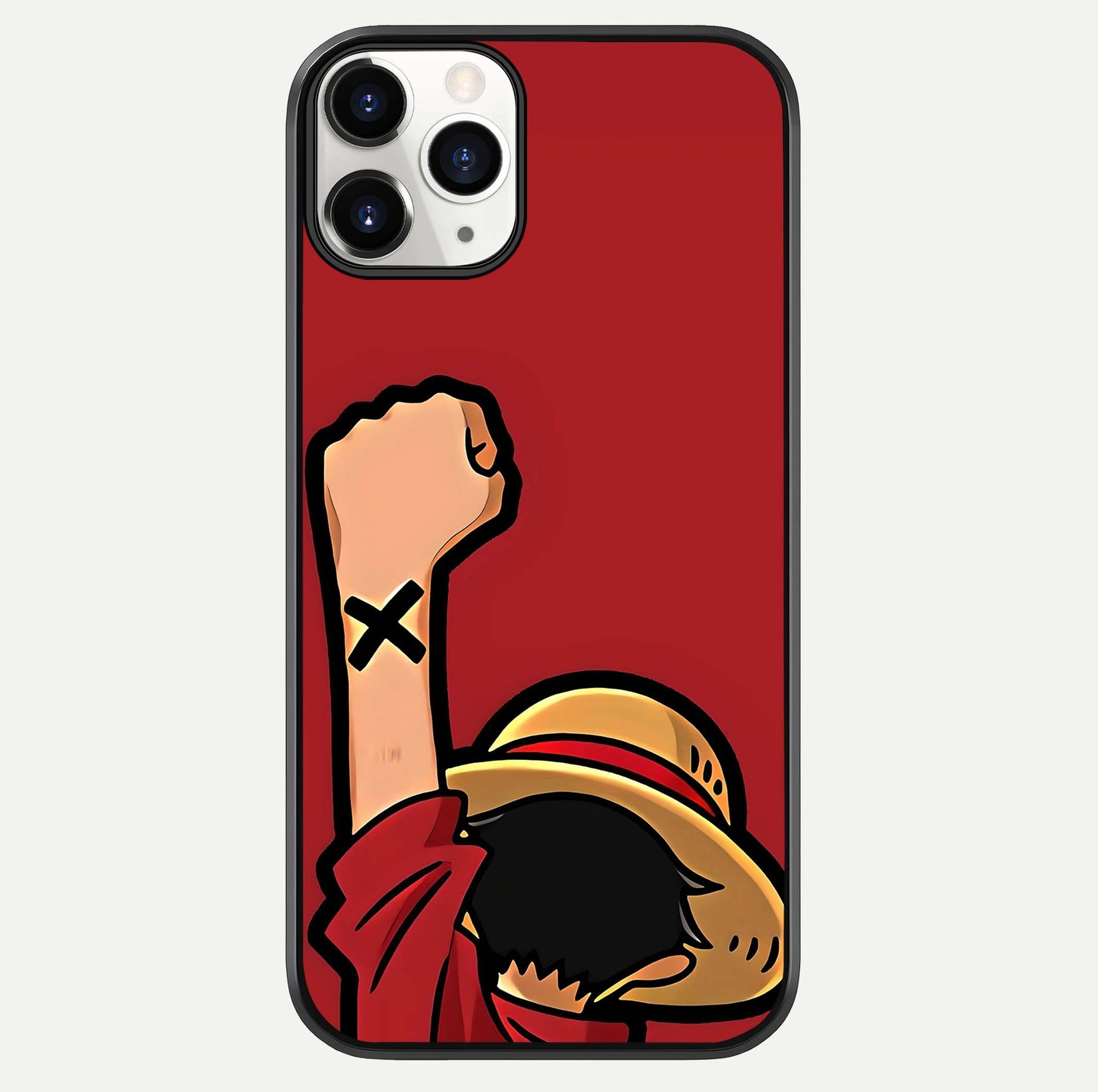 Luffy X Spirit Glass Case For iPhone 11 Pro by Custom World