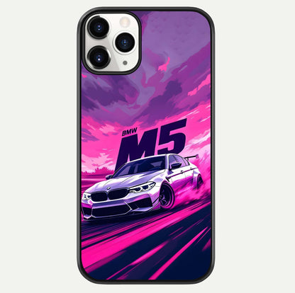 MS Neon Car Glass Case For iPhone 11 Pro by Custom World