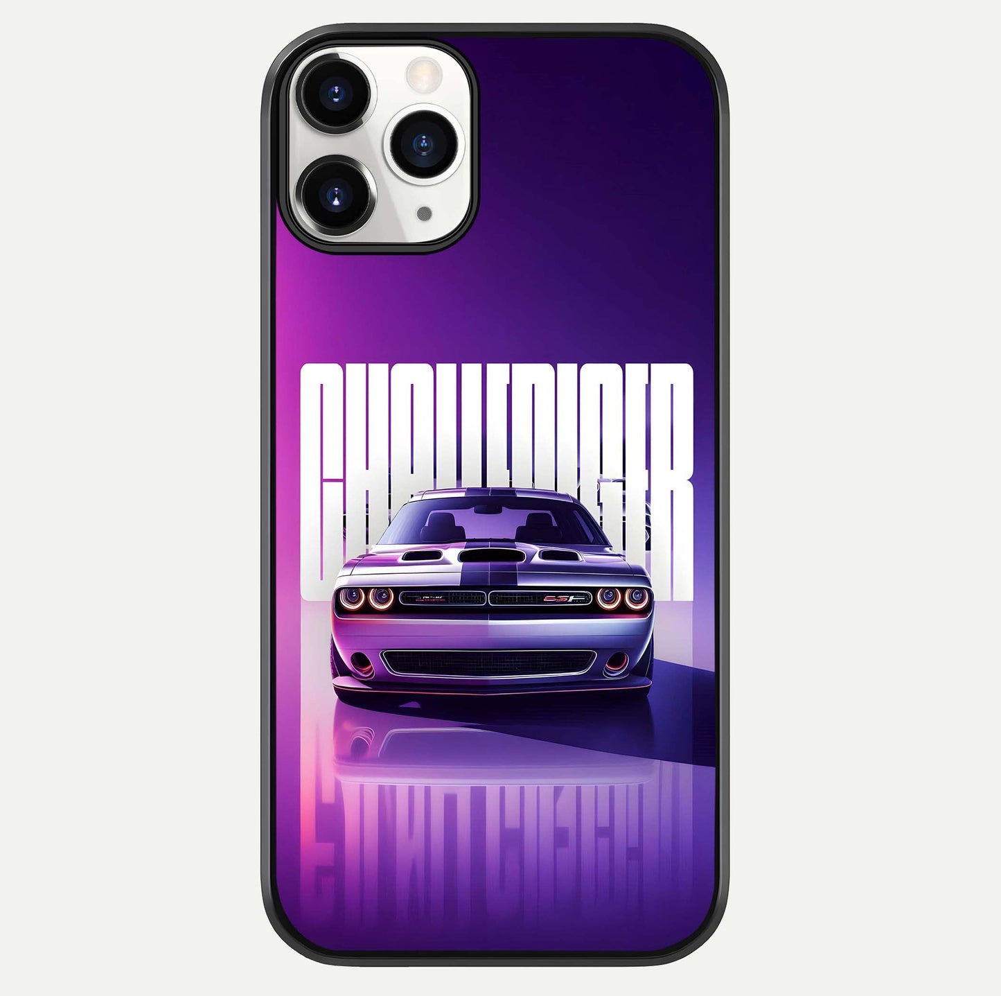 Midnight Muscle Ride Glass Case For iPhone 11 Pro by Custom World