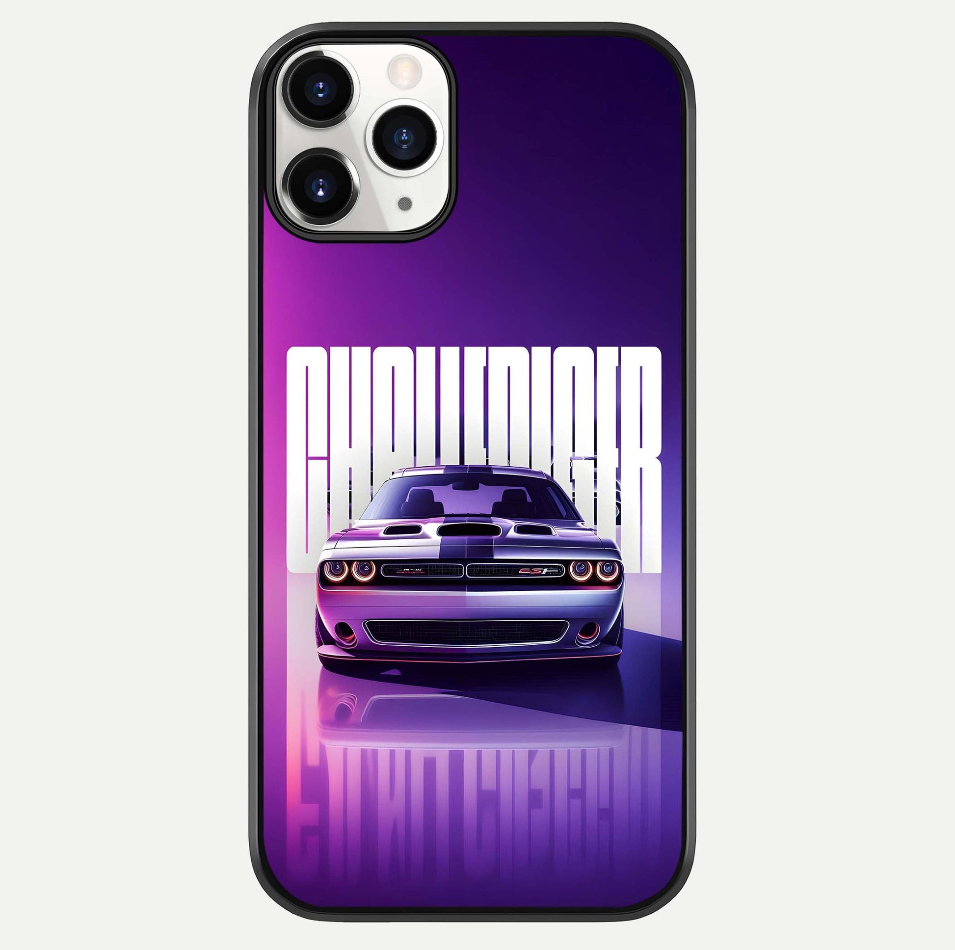 Midnight Muscle Ride Glass Case For iPhone 11 Pro by Custom World