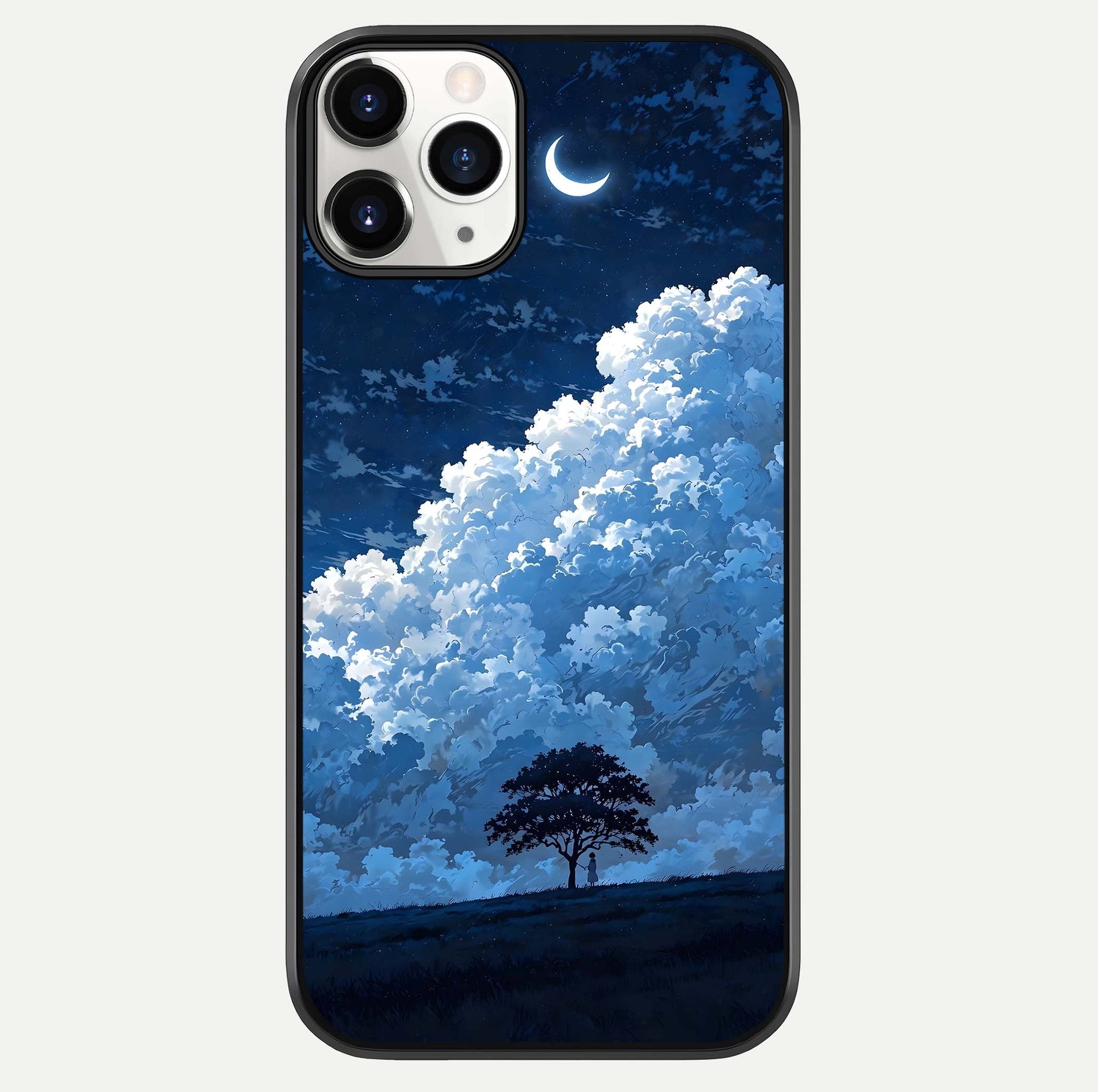 Midnight Sky Serenity Glass Case For iPhone 11 Pro by Custom World